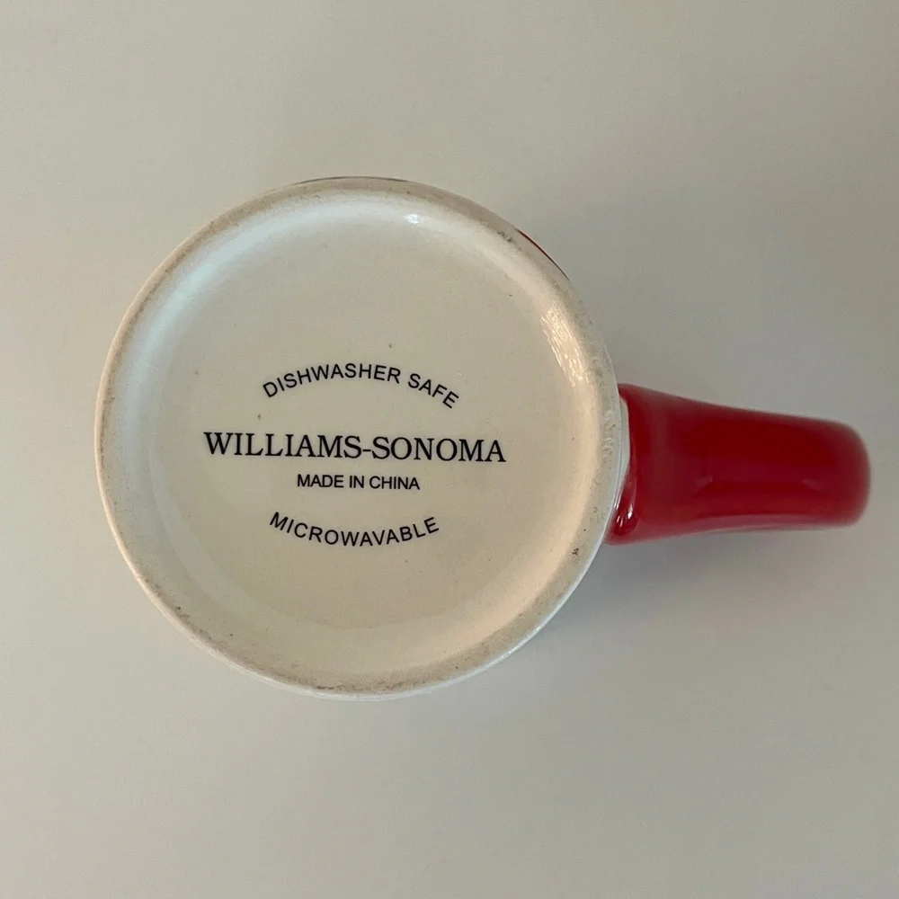 Williams Sonoma festive mug